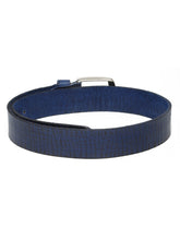 Load image into Gallery viewer, Men Classic Blue Leather Casual belt