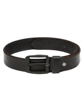 Load image into Gallery viewer, Men Classic Black Leather Casual belt