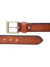 Load image into Gallery viewer, Men Classic Brown Texture Leather Casual belt