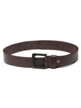 Load image into Gallery viewer, Men Brown Leather Casual belt