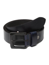 Load image into Gallery viewer, Men Blue Leather Casual belt
