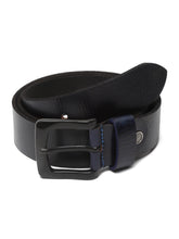 Load image into Gallery viewer, Men Blue Leather Casual belt