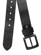 Load image into Gallery viewer, Men Blue Leather Casual belt