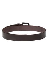 Load image into Gallery viewer, Men Deep Brown Leather Casual belt
