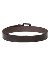 Load image into Gallery viewer, Men Deep Brown Leather Casual belt