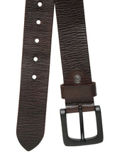 Load image into Gallery viewer, Men Deep Brown Leather Casual belt