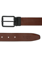 Load image into Gallery viewer, MEN BLACK TEXTURED LEATHER BELT