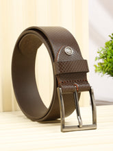 Load image into Gallery viewer, Men Classic Brown Leather Casual belt
