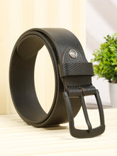 Load image into Gallery viewer, Men Classic Black Leather Casual belt