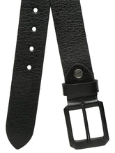 Load image into Gallery viewer, Men Vintage Black Leather Casual belt
