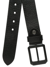 Load image into Gallery viewer, Men Vintage Black Leather Casual belt