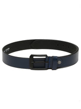 Load image into Gallery viewer, Men Vintage Blue Leather Casual belt