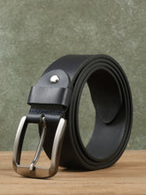 Load image into Gallery viewer, Mens Classic Navy Leather Casual Belt- Clearance sale