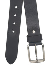 Load image into Gallery viewer, Mens Classic Navy Leather Casual Belt- Clearance sale