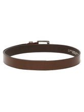 Load image into Gallery viewer, Men's Brown Smoth Texture Leather Casual Belt
