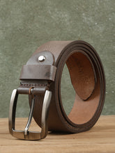 Load image into Gallery viewer, Mens Brown Textured Leather Casual belt