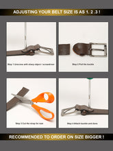 Load image into Gallery viewer, TEAKWOOD LEATHERS LEATHER MEN CASUAL BELT