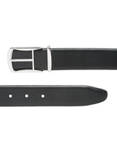 Load image into Gallery viewer, Teakwood Leather Men Textured Black Belt