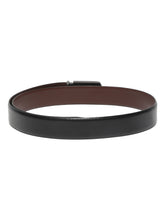 Load image into Gallery viewer, Teakwood Leather Men Textured Black Belt