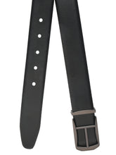Load image into Gallery viewer, Teakwood Leather Men Textured Black Belt