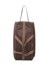 Load image into Gallery viewer, Brown Printed Small Duffel Bag- Clearance sale