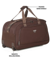 Load image into Gallery viewer, Brown Printed Medium Duffel Bag - Clearance sale