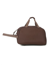 Load image into Gallery viewer, Brown Printed Large Duffel Bag