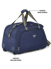 Load image into Gallery viewer, Teal Printed Small Duffel Bag