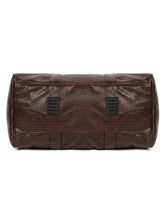 Load image into Gallery viewer, Teakwood Brown Unisex Duffle Bag – Stylish & Spacious Travel Bag for Gym, Weekend Getaways, Business Trips & Everyday Use