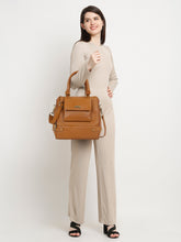 Load image into Gallery viewer, Women Leather mango Structured Handheld Bag