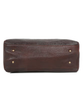 Load image into Gallery viewer, Women Brown Texture Leather Handheld Bag