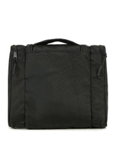 Load image into Gallery viewer, Teakwood Unisex Travel Toiletry Bag | Premium Hanging Travel Organizer Kit | Water-Resistant Grooming & Cosmetic Pouch with Multiple Compartments, Mesh Pockets & Convenient Carry Handle | Ideal for Travel Essentials (Black)