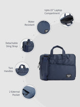 Load image into Gallery viewer, Unisex 15 Inch Laptop Bag With Detachable Sling Strap
