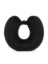 Load image into Gallery viewer, Black Soft Foam U-Shaped NeckPillow