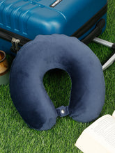 Load image into Gallery viewer, Blue Soft Foam U-Shaped NeckPillow