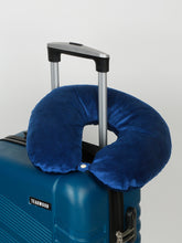 Load image into Gallery viewer, Blue U-Shaped NeckPillow with Been Balls Filled