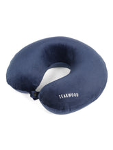 Load image into Gallery viewer, Teakwood Leather premium U-shaped neck pillow
