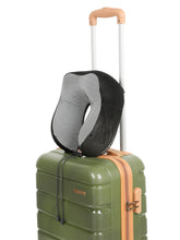 Load image into Gallery viewer, Teakwood Leather premium U-shaped neck pillow