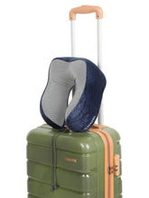 Load image into Gallery viewer, Teakwood Leather premium U-shaped neck pillow