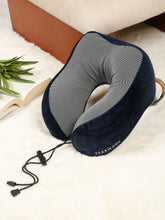 Load image into Gallery viewer, Teakwood Leather premium U-shaped neck pillow