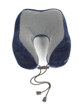 Load image into Gallery viewer, Teakwood Leather premium U-shaped neck pillow