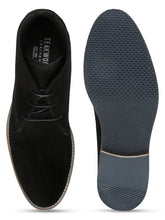 Load image into Gallery viewer, Men's Suede Leather Lace-Up Ankle Boots