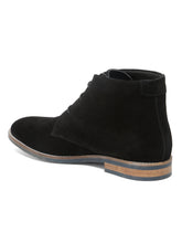 Load image into Gallery viewer, Men's Suede Leather Lace-Up Ankle Boots