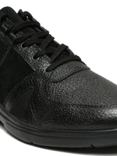 Load image into Gallery viewer, Men Black Leather Lace-Up Semi-Formal shoes