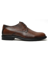 Load image into Gallery viewer, Men's Pine Texture Leather Derbies Shoes
