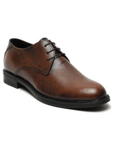 Load image into Gallery viewer, Men's Pine Texture Leather Derbies Shoes