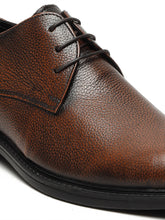 Load image into Gallery viewer, Men's Pine Texture Leather Derbies Shoes