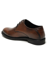 Load image into Gallery viewer, Men's Pine Texture Leather Derbies Shoes