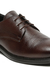 Load image into Gallery viewer, Men’s Tmoro Textured Leather Formal Derby Shoes