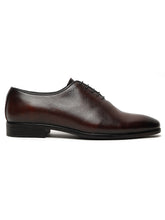 Load image into Gallery viewer, Men's Cheery Two-Tone Texture Leather Derbies Shoes